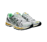 ASICS GEL-KAYANO 14 – Blanc / Argent / Vert Menthe