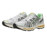 ASICS GEL-KAYANO 14 – Blanc / Argent / Vert Menthe