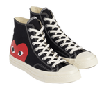 Converse Chuck 70 Hi x Comme des Garçons PLAY – Black / Egret / Red