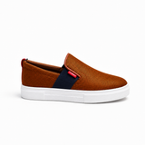 Mocassins Tommy Marron & Bleu Marine